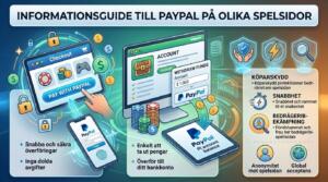Informationsguide till PayPal på olika spelsidor